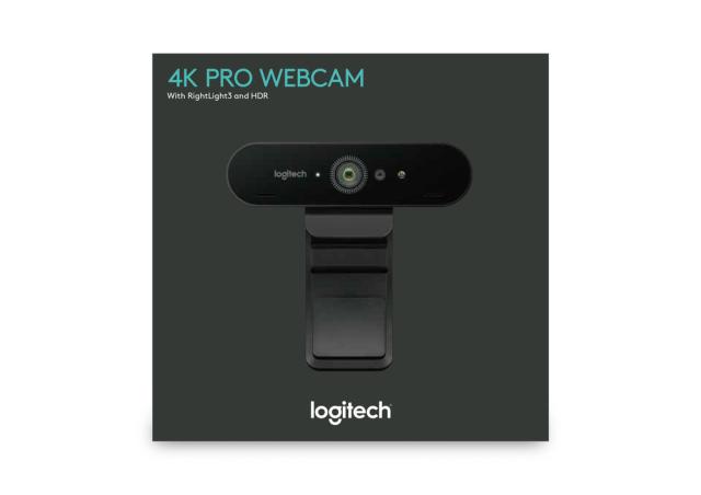 Logitech Webcam BRIO Ultra HD Pro Black 4K USB-A